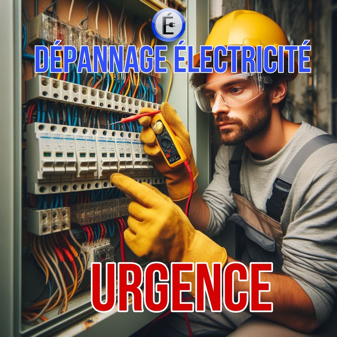 Dépannage d’électricité en urgence.